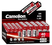 Батарейка LR03+LR6 PLUS ALKALINE COMBO40 CAMELION