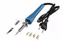 Набор паяльник-выжигатель 6 насадок 220V/30Вт (ZD-707A) REXANT