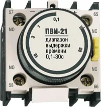 Приставка ПВИ-21 задержка на выкл. 0,1-30сек. 1но+1нз, IEK